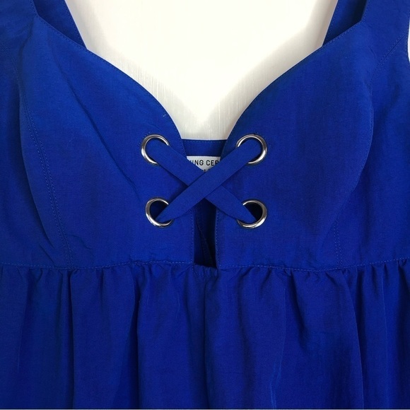 Opening Ceremony maternity royal blue short jumper size L - Picture 3 of 9